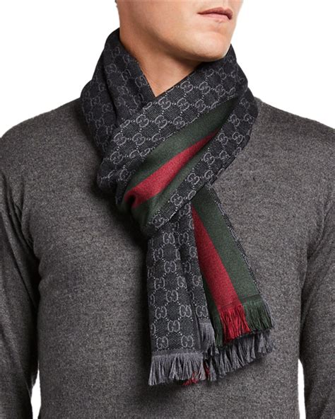 men's gucci scarf|cheap gucci scarf men.